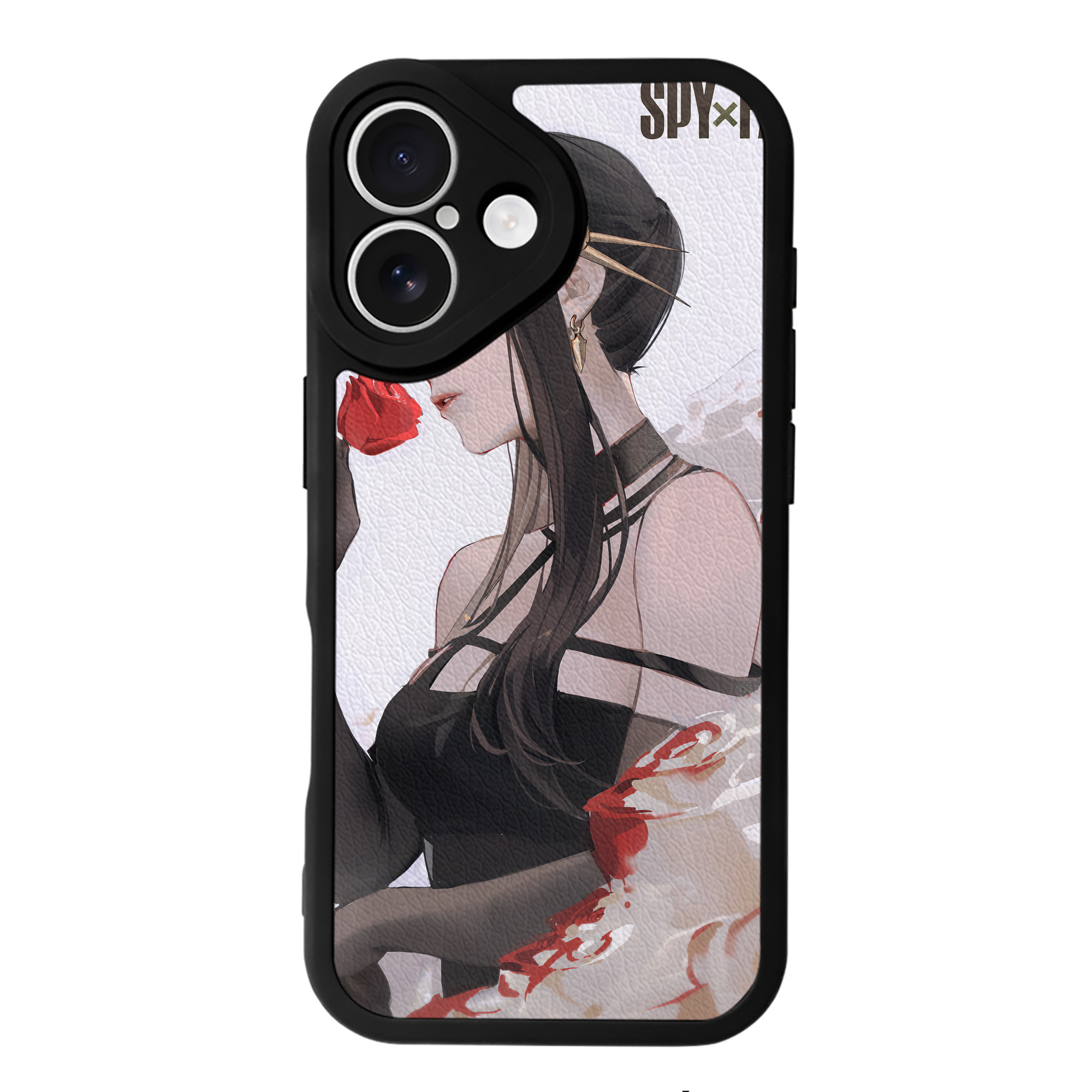 （画像用） SPY×FAMILY间谍家家酒 【iPhone 16シリーズ対応】シリコンスマホケース（レザー調） 材質：シリコン